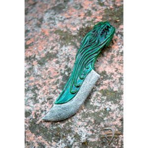 Dragon LARP Throwing Knife - Green