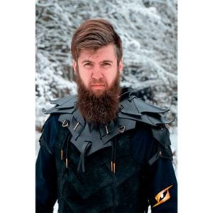 Shadow Leather Shoulder Set - Black