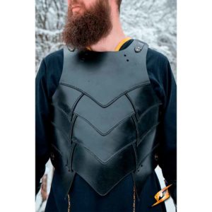 Shadow Leather Torso Armour - Black