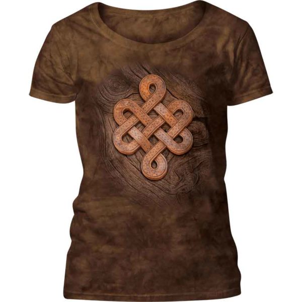 Knot on Knots Womens Scoop Neck T-Shirt
