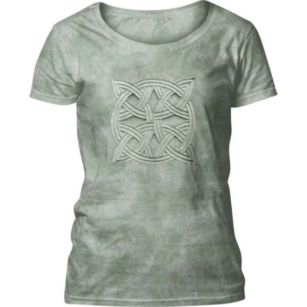 Stone Knot Womens Scoop Neck T-Shirt