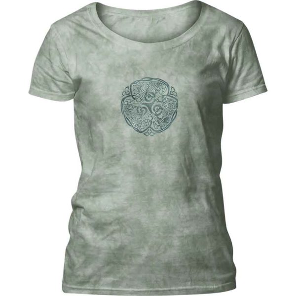 Celtic Wolf Womens Scoop Neck T-Shirt