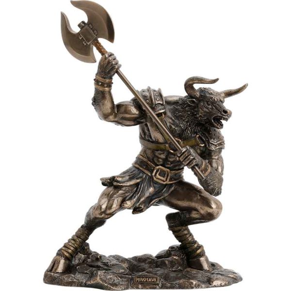 Bronze Greek Minotaur Statue