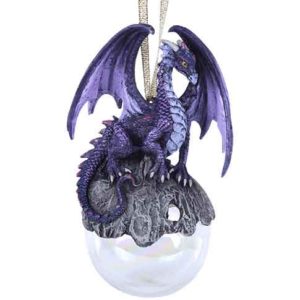 Hoarfrost Dragon Ornament