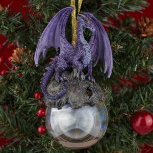 Hoarfrost Dragon Ornament