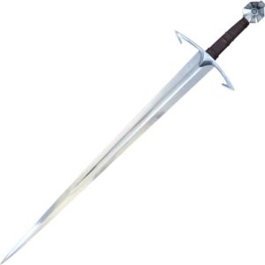 Knights Gothic Medieval Sword With Scabbard