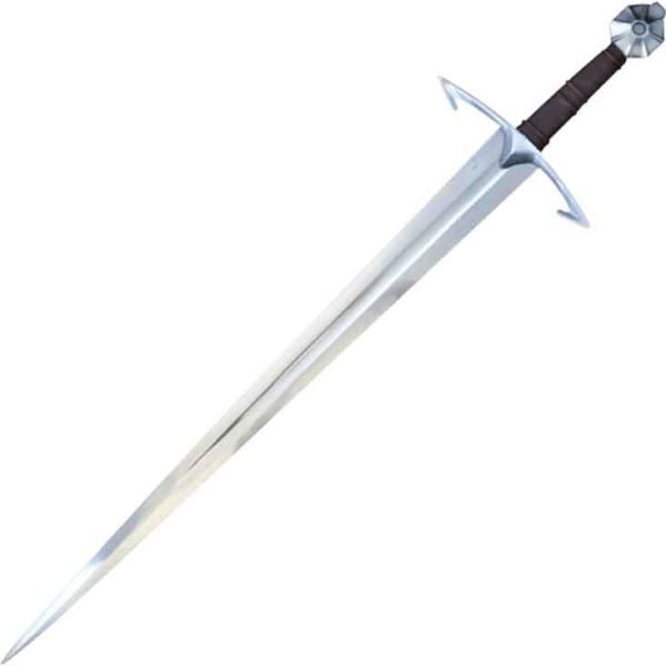 Knights Gothic Medieval Sword With Scabbard and Belt