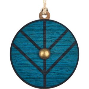 Viking Shield Maiden Christmas Ornament
