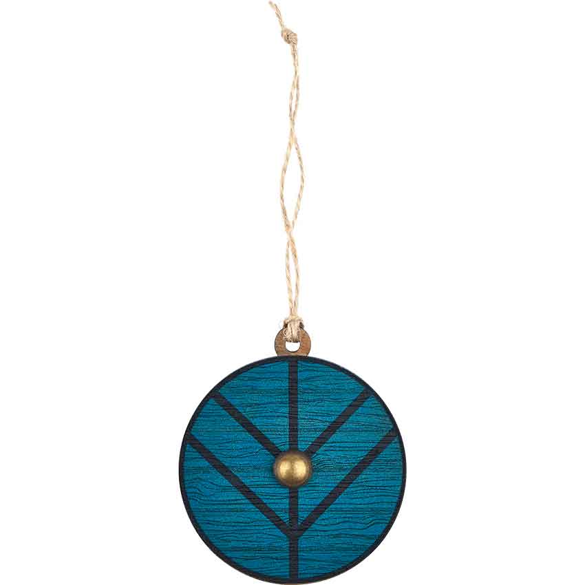 Viking Shield Maiden Christmas Ornament