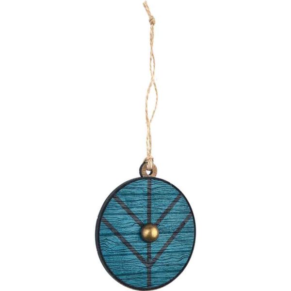 Viking Shield Maiden Christmas Ornament