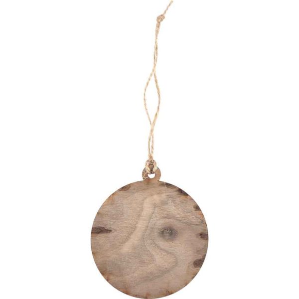 Viking Shield Maiden Christmas Ornament