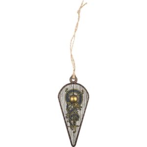 Viking Dragon Kite Shield Christmas Ornament