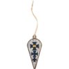 Templar Cross Kite Shield Christmas Ornament