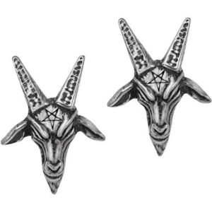 Baphomet Stud Earrings