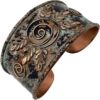 Patina Spiral Leaf Fantasy Bracelet