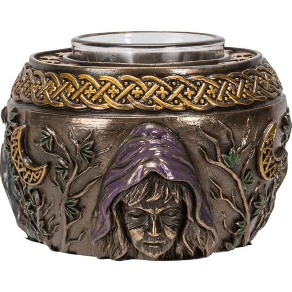 Maiden Mother Crone Votive Holder