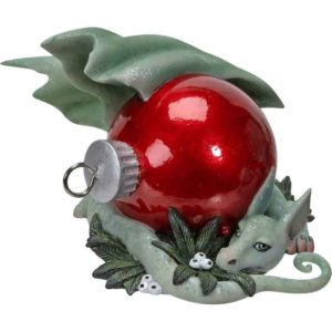Holiday Treasure Dragon Statue