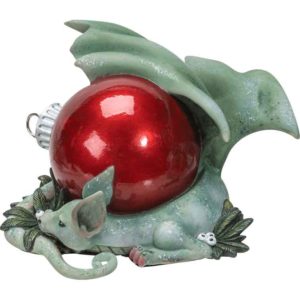 Holiday Treasure Dragon Statue