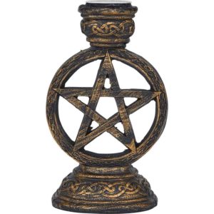 Bronze Pentacle Incense and CandleholderBronze Pentacle Incense and Candleholder