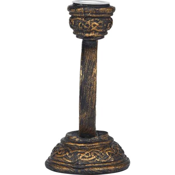 Bronze Pentacle Incense and Candleholder