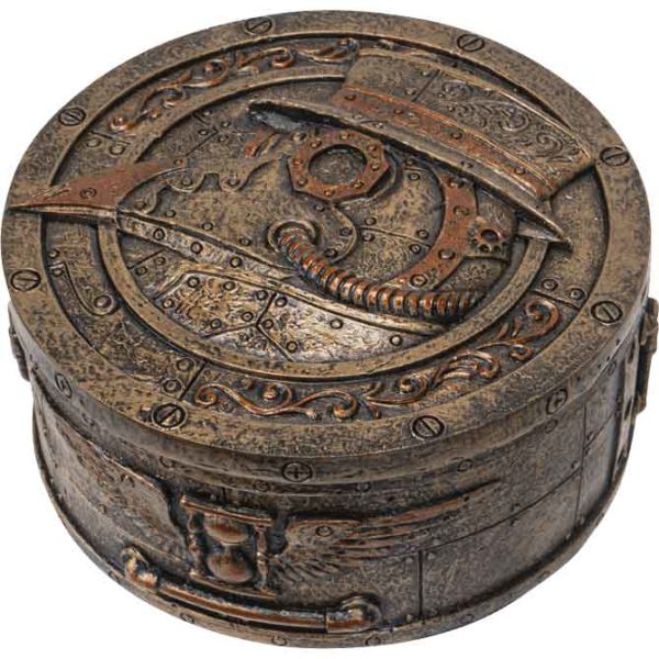 Steampunk Plague Doctor Trinket Box