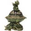 Celtic Green Dragon Trinket Box