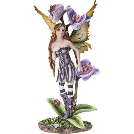 Orchid Fairy Statue