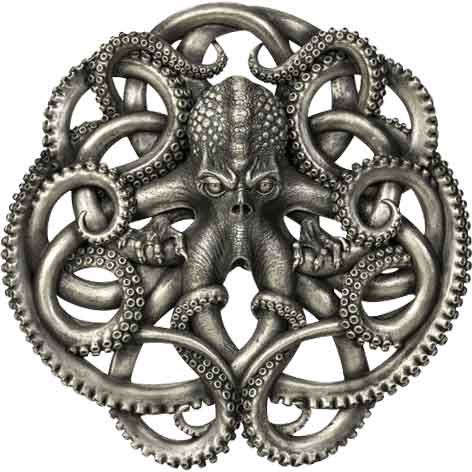 Cthulhu Knotwork Wall Plaque