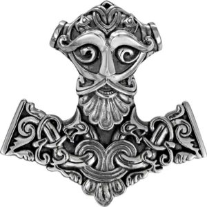 Silver Thor's Hammer Pendant