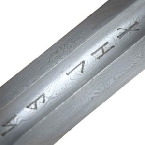 Folded Eindride Sword with Scabbard and Belt