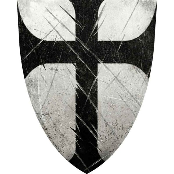 Medieval Black Cross Shield