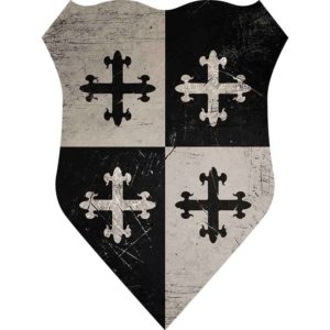 Crusader Quartered Cross Shield
