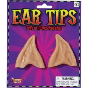 Beige Pointed Ear Tips