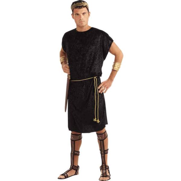 Black Roman Tunic Costume