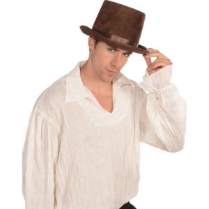 Brown Top Hat