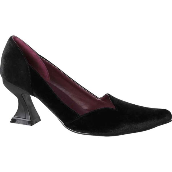 Velveteen Witch Shoes