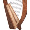12 String Baby Walnut Harp with Knotwork