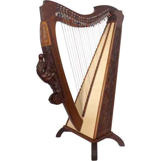 26 String Woodlands Harp