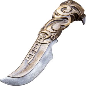 Eldarian LARP Throwing Knife - Gold