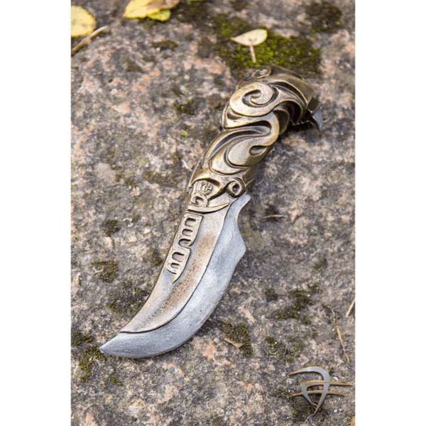 Eldarian LARP Throwing Knife - Gold