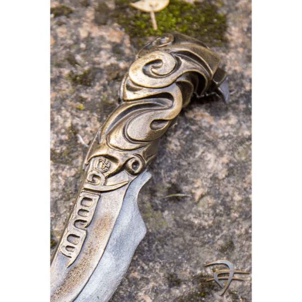 Eldarian LARP Throwing Knife - Gold