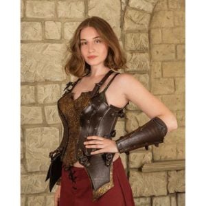 Metallic Morgana Leather Armour Set