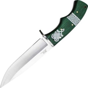 Celtic Green Hunting Knife