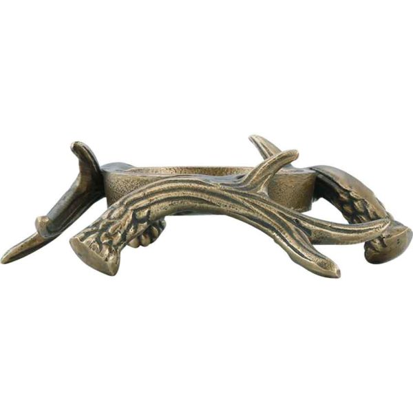 Small Antler Pillar Candle Holder