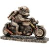 Steampunk Motorcycle Pig Statue