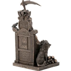 Enthroned Hel Statue