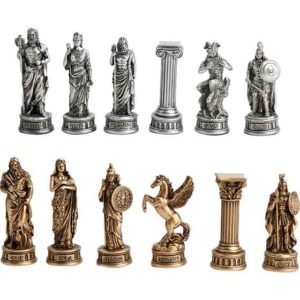 Greek and Roman Pantheon Chess Set