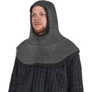 Butted High Tensile Chainmail Coif