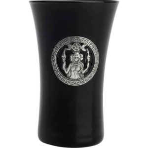 Triple Goddess Hecate Shot Glass