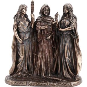 Three Fates of Destiny Statue